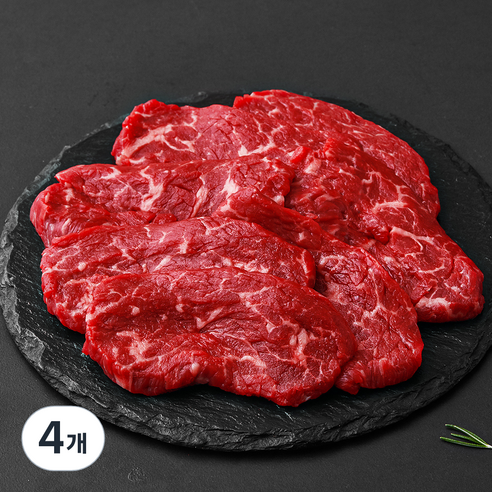 푸드랩플러스 미국산 치마살 (냉장), 300g, 4개