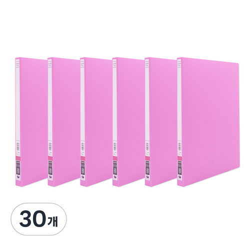 PP 레버파일 HC527 A4, 분홍색, 30개