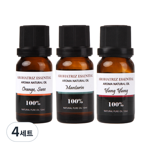 아로하트리즈 다용도오일, 4개, 10ml
