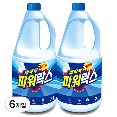 아토세이프 매직싹 파워 락스, 2L, 6개