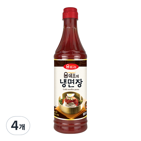 움트리 움쉐프의 냉면장, 950g, 4개