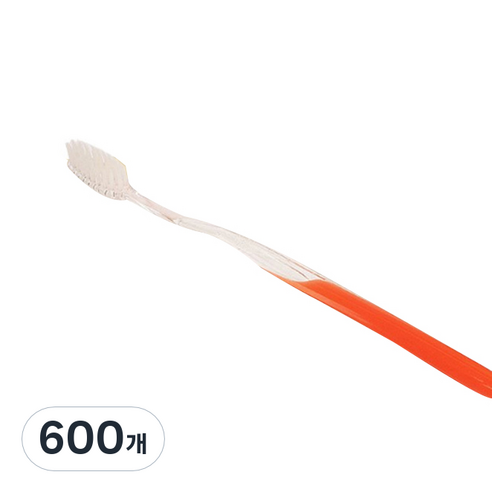 일회용 고급 미세모 원터치 칫솔 핑크, 1개입, 600개