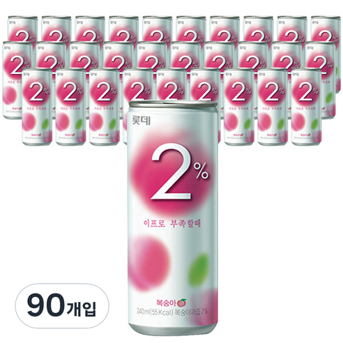 롯데칠성음료 이프로부족할때, 240ml, 90개