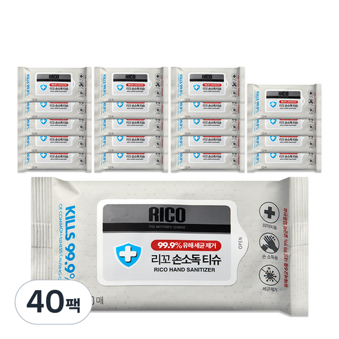 리꼬 손소독 티슈: 당신의 일상에 청결과 안심을 더하다