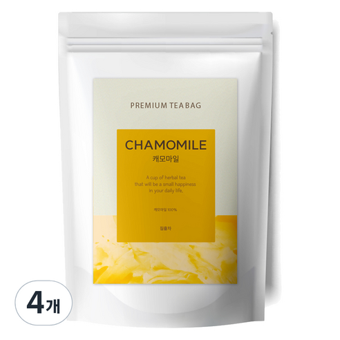 유리아 캐모마일차 삼각티백, 1.2g, 30개입, 4개