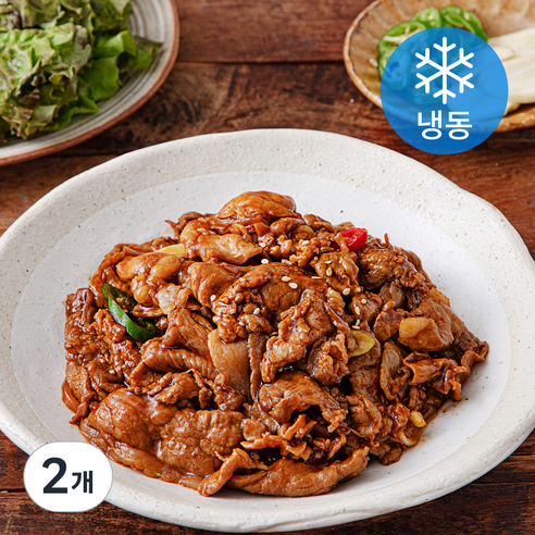 미드운 간장돼지불백 (냉동), 350g, 2개
