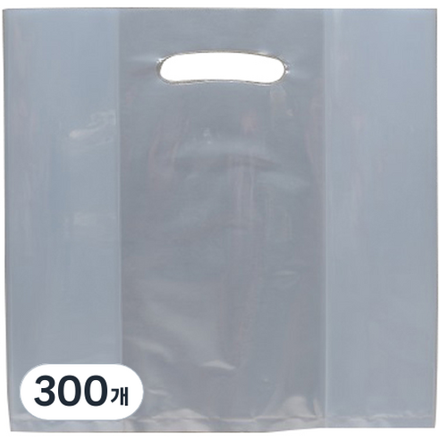 PE 비닐쇼핑백 대, 300개, 무지