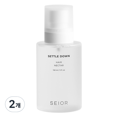 시오르 헤어 넥타 미스트 세틀다운, 150ml, 2개