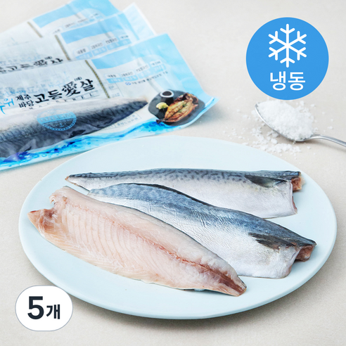 한수위 제주바당 고등애살 (냉동), 300g(3미), 5개