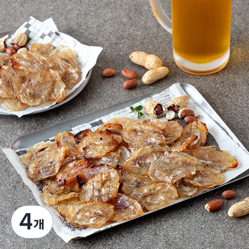 한입에 쏙 꼬꼬망 쥐포, 4개, 200g