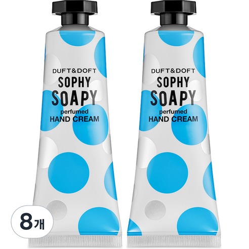더프트앤도프트 소피소피 퍼퓸드 핸드크림, 75ml, 8개