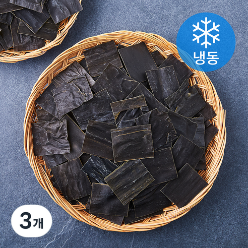 바다원 절단 다시마 (냉동), 3개, 500g