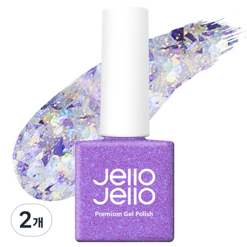 젤로젤로 프리미엄 젤 폴리쉬 10ml, JG-10 퍼플레온, 2개