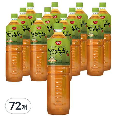 동원보성녹차 음료, 1.5L, 72개