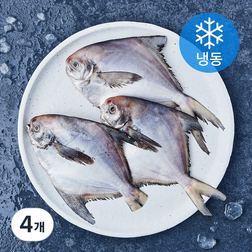 통영원 국내산 손질 병어 (냉동), 4개, 400g(3~4미)