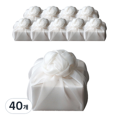 통샵 선물 답례품 포장 크리스탈 보자기 45cm, 822, 40개