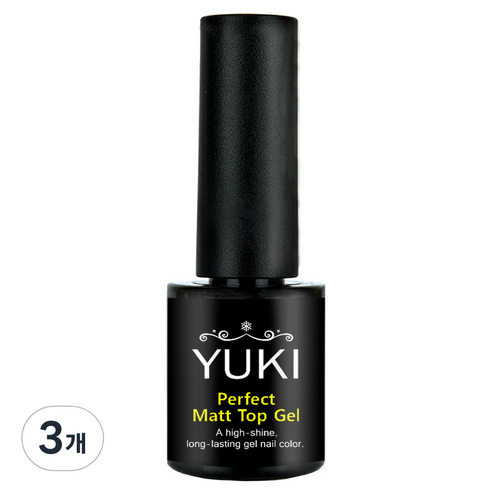 유키 퍼펙트 매트탑젤 10g, 3개