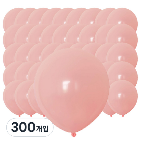 윰스 마카롱컬러 이벤트풍선, 핑크, 300개