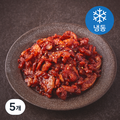 집콕집국 직화불 오돌뼈 (냉동), 200g, 5개