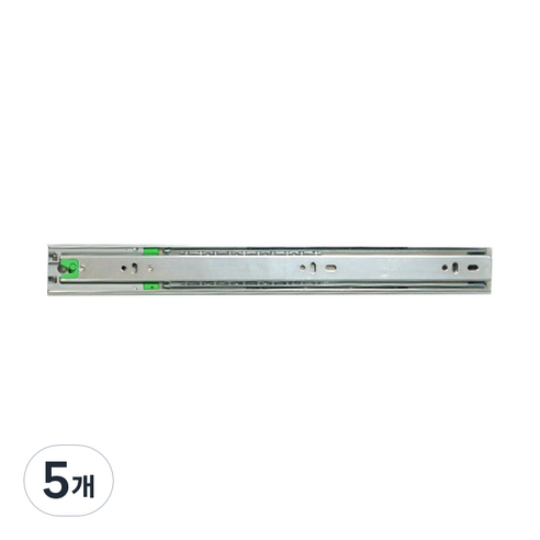 서랍레일 3단 광폭 댐핑레일 550mm, 5개