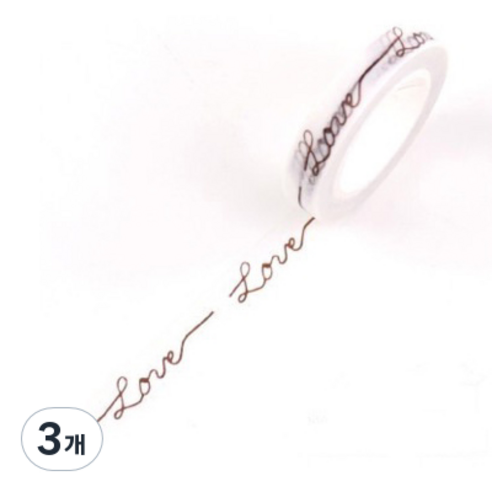 라이크존 접착 마스킹테이프, 옵션13, 3개