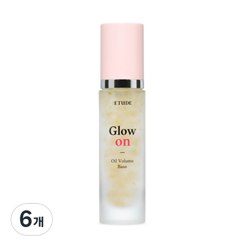에뛰드 글로우 온베이스 메이크업 베이스 30ml, 오일볼륨, 6개