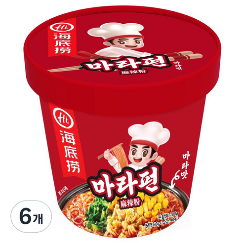 하이디라오 마라펀 100g, 6개