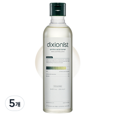 딕셔니스트 아미노산 토너, 5개, 250ml