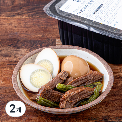 강남밥상 꽈리고추달걀장조림, 500g, 2개