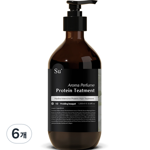 수오가닉 웨딩부케 트리트먼트, 6개, 1000ml