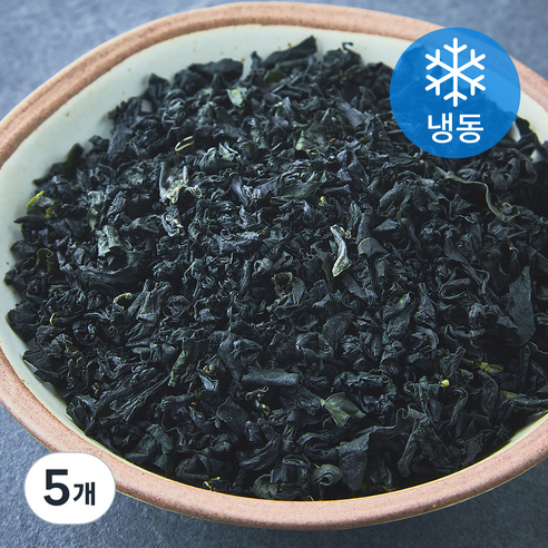 바다원 자른미역 (냉동), 5개, 100g