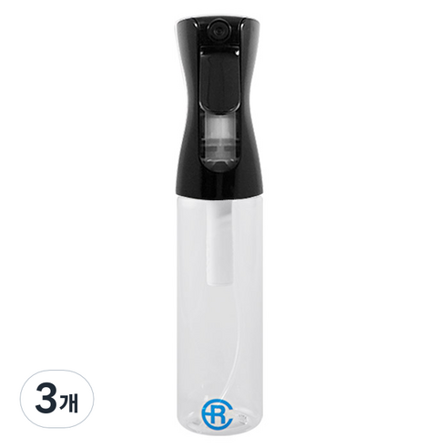 에어라파 압축 분무기 대형 300ml, 블랙크리스탈, 3개