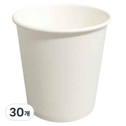 생활을그리다 무인쇄 종이컵 185ml, 50개, 30개