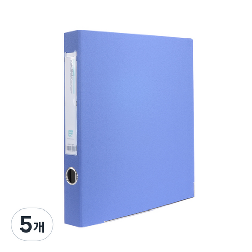 알파 웹D링 바인더 A4 3공 3cm AB948-7, 청색, 5개