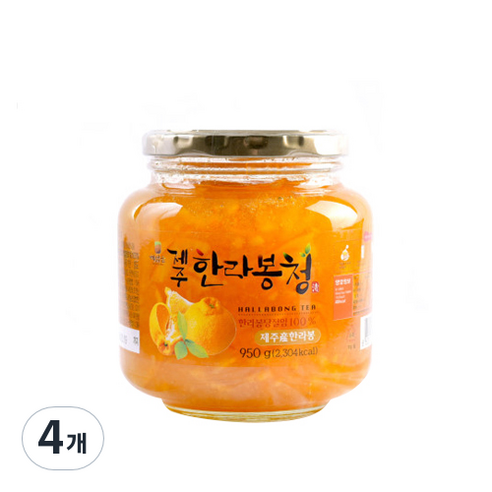 해맑음 한라봉청, 950g, 1개입, 4개