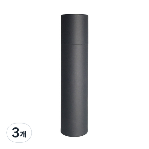아토패키지 와인지통 500ml, 검정색, 3개