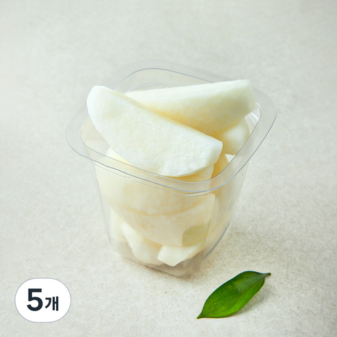 [로켓프레시] 농협100 과일친구들 배, 180g, 1개입, 5개