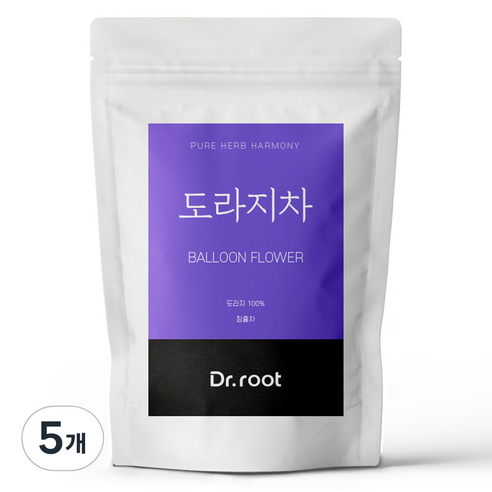 닥터루트 도라지 삼각티백 1.2g 1개 25개입, 5개