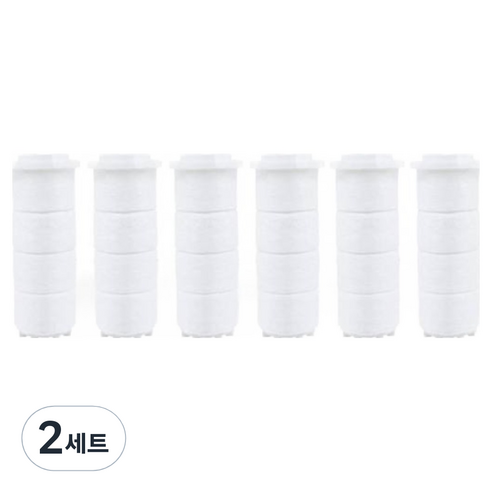 필터클래스 바디럽 퓨어썸 베이직 주방 핸디형 호환 염소필터 x 6p 세트, 2세트