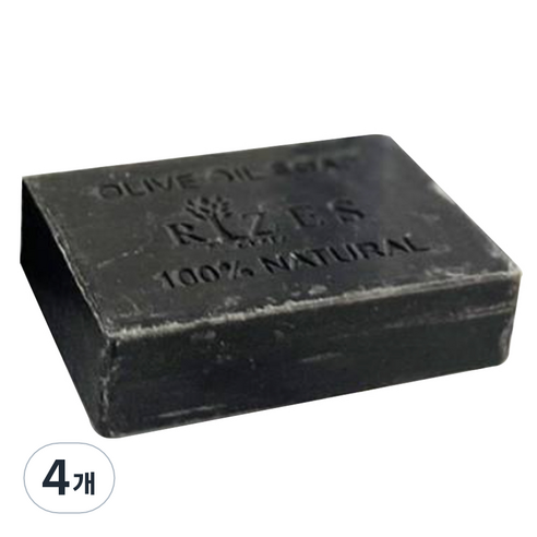 리제스 화산토 올리브 오일 비누, 87g, 4개