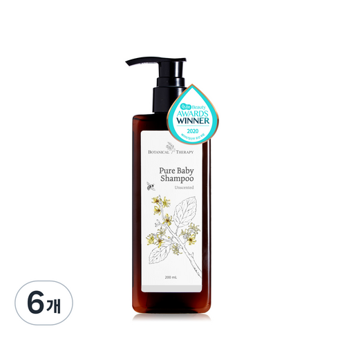 보타니컬테라피 베이비샴푸, 6개, 200ml