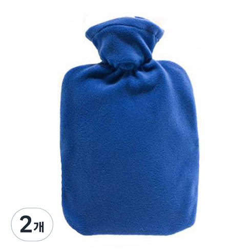 휴고프로쉬 보온물주머니 핫팩 표준형 폴리 블루 1.8L, 2개
