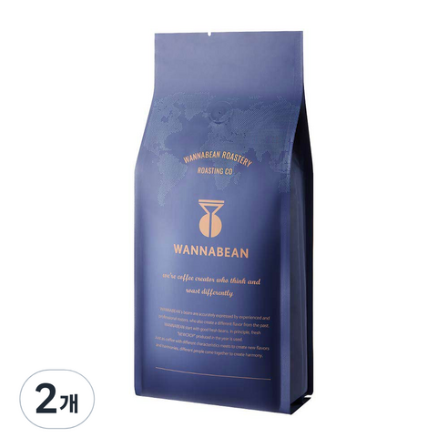 워너빈 아로마 블랜디드, 에스프레소, 1kg, 2개