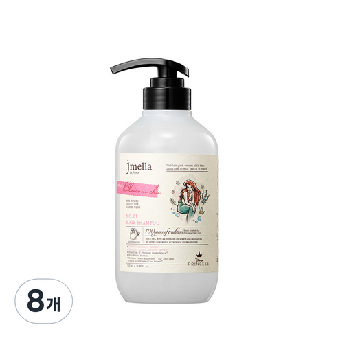 제이멜라 인 프랑스 블러썸 츄 헤어 샴푸, 500ml, 8개