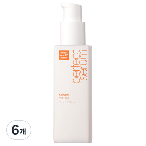 미쟝센 퍼펙트 크림 세럼 헤어에센스, 80ml, 6개