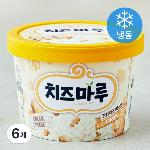 해태 치즈마루 (냉동), 900ml, 1개입, 6개