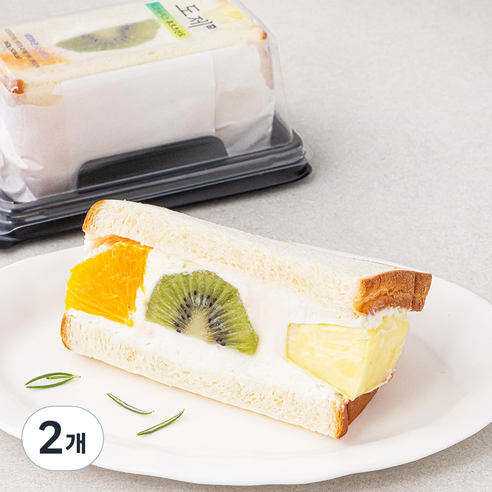 도제 리코타치즈 후르츠산도, 160g, 2개