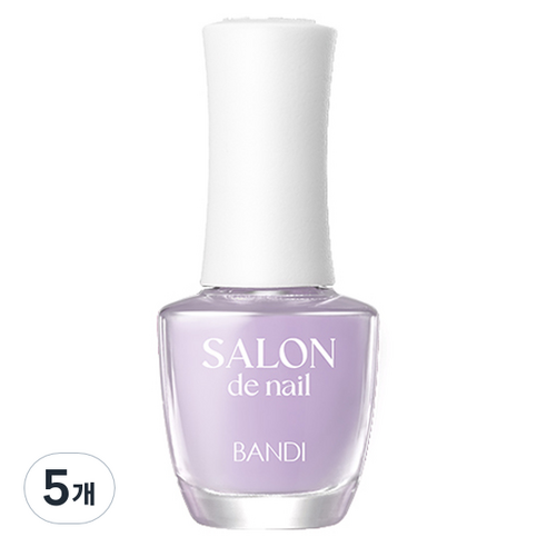 반디BANDI 살롱드 네일, 7ml, SH304 라벤더크림시럽, 5개