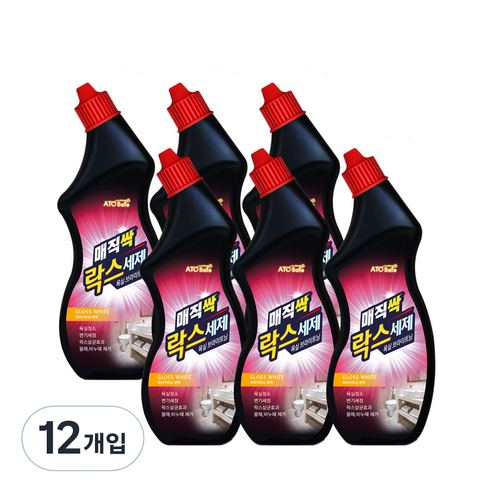 아토세이프 매직싹 욕실용 락스세제, 750ml, 12개입