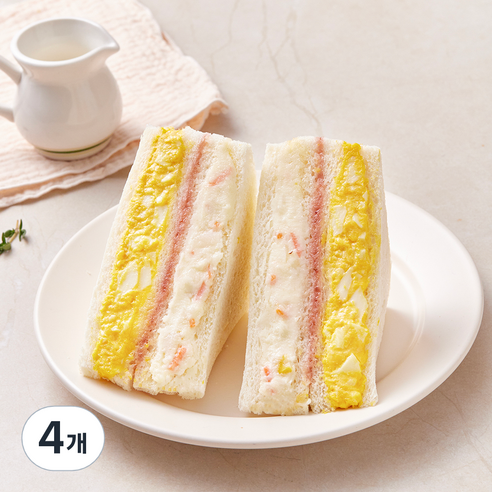 홍루이젠 에그 포테이토 샌드위치 2개입, 260g, 4개